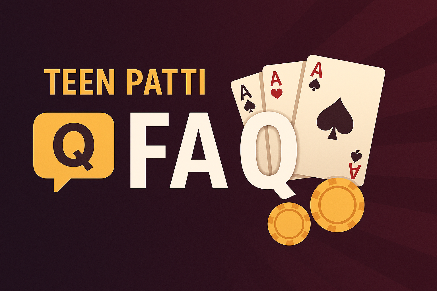 FAQ banner