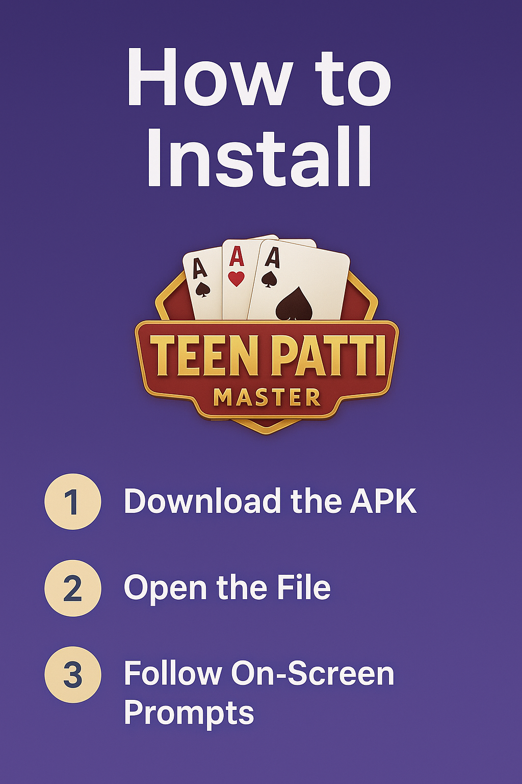 Install banner